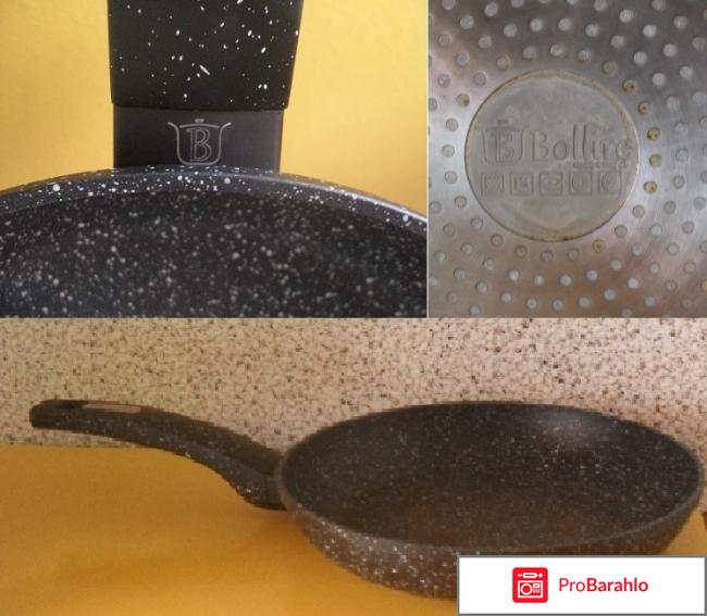 Сковорода с мраморным покрытием Bollire BR-1006 отрицательные отзывы