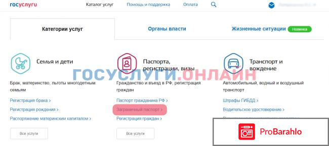 Подать документы на загранпаспорт обман