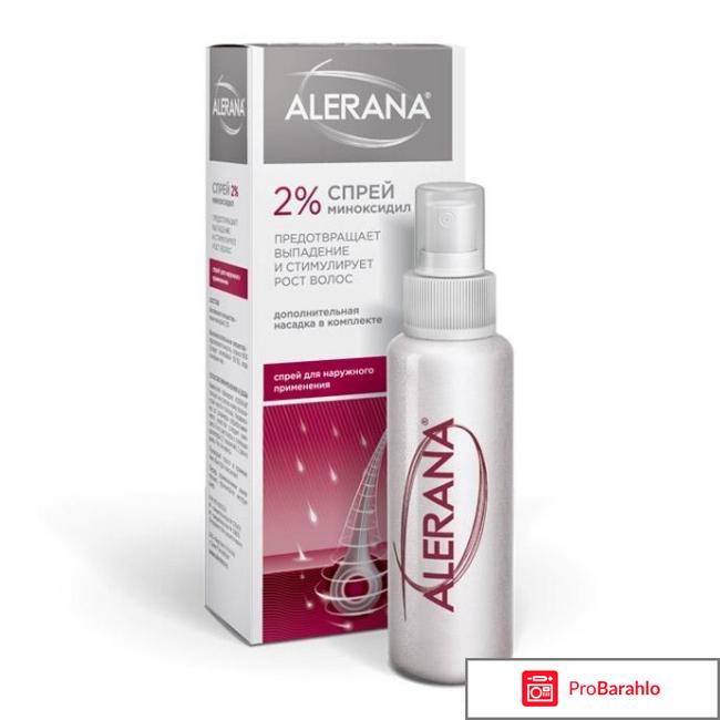 Спрей алерана от выпадения волос 