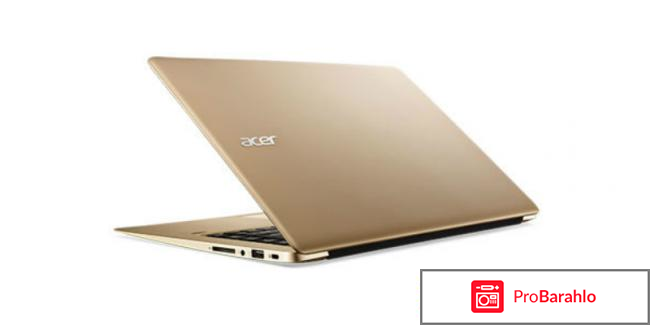 Acer Swift 3 (SF314-51-75YC), Gold реальные отзывы