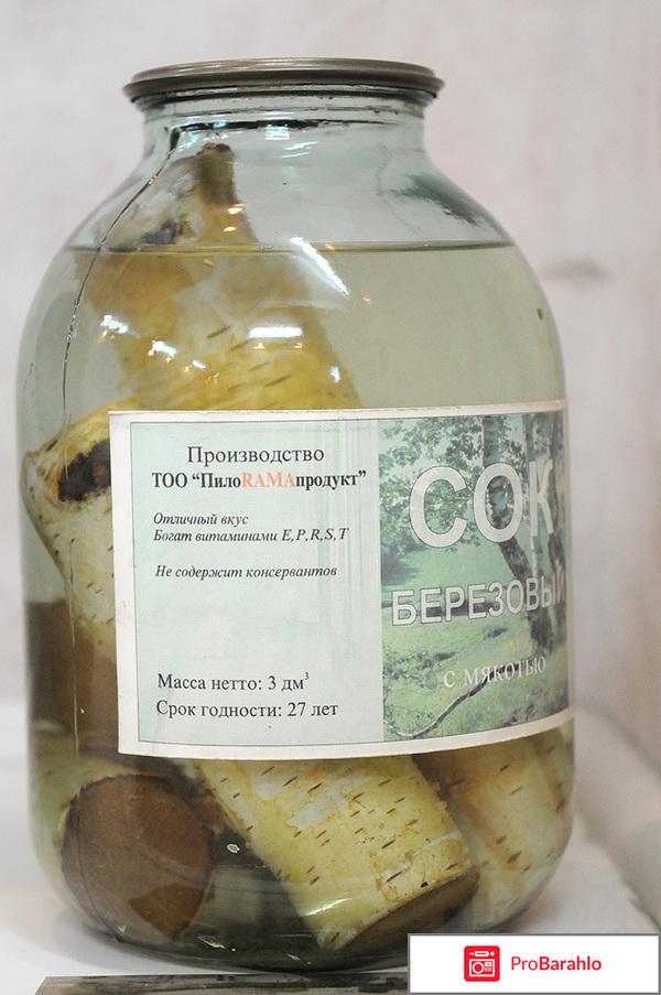 Цвет березового сока реальные отзывы