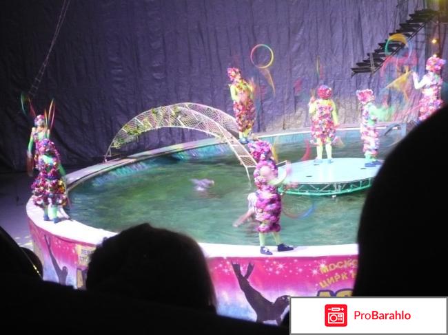 Московский цирк на воде Aqua show отрицательные отзывы