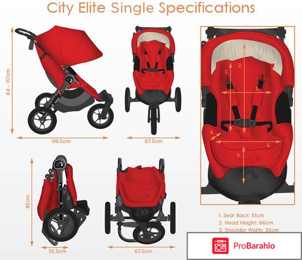 Коляска Baby Jogger City Mini Single отрицательные отзывы