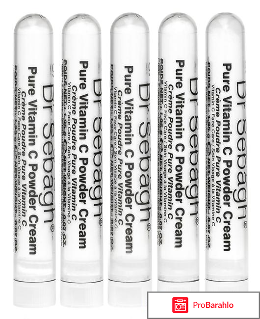 Антивозрастной уход Pure Vitamin C Powder Cream Dr Sebagh отрицательные отзывы