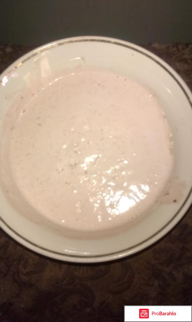 Сметанное суфле с фруктами 