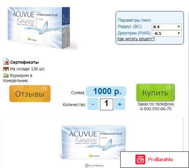 Магазин линз отзывы отрицательные отзывы