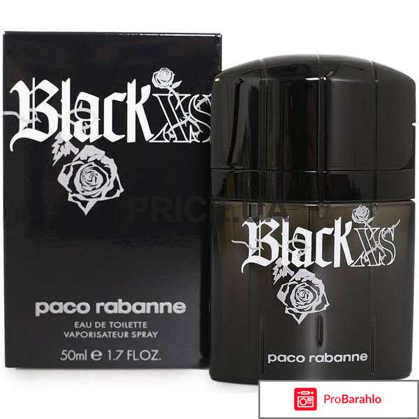 Туалетная вода XS Black Man Paco Rabanne 