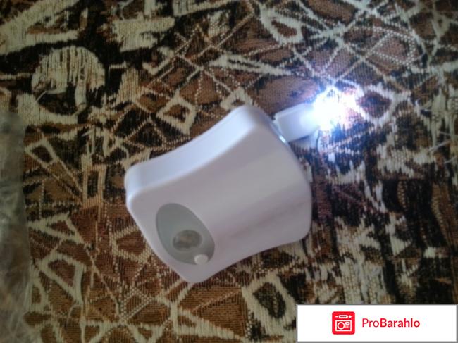 Светодиодный светильник с датчиком движения на туалет  The Original Light Blow 