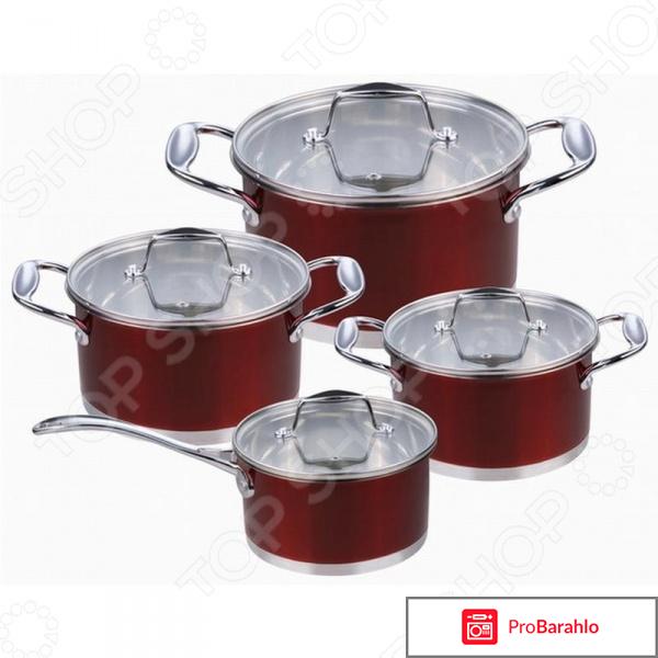 Набор кастрюль Bohmann RS - 1084PR отрицательные отзывы