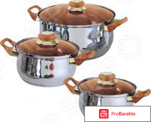 Набор кастрюль Bekker BK-951 реальные отзывы