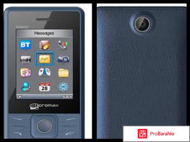 Micromax X2400, Blue 