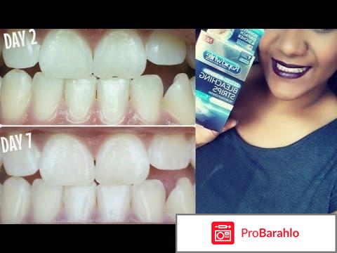 Отбеливающие полоски для зубов Rapid White Strips отрицательные отзывы