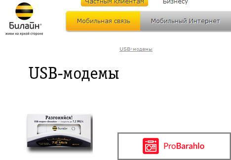 Билайн модем интернет 