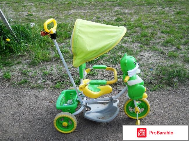 Детский трехколесный велосипед с ручкой Elit A14-2 отрицательные отзывы