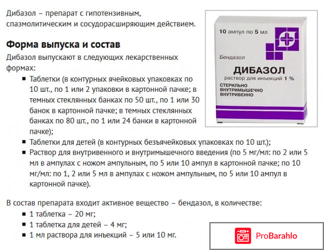 Дибазол с Папаверином — как использовать? фото