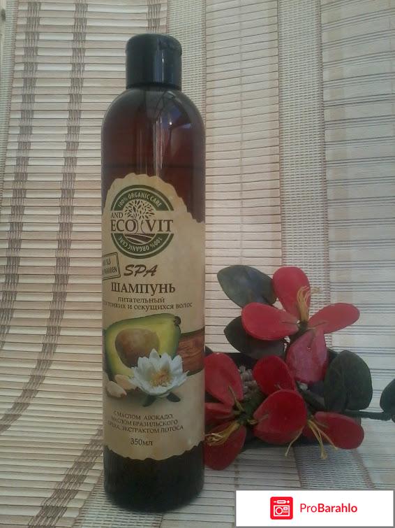 Шампунь ECO and VIT SPA Питательный для тонких и секущихся волос отрицательные отзывы