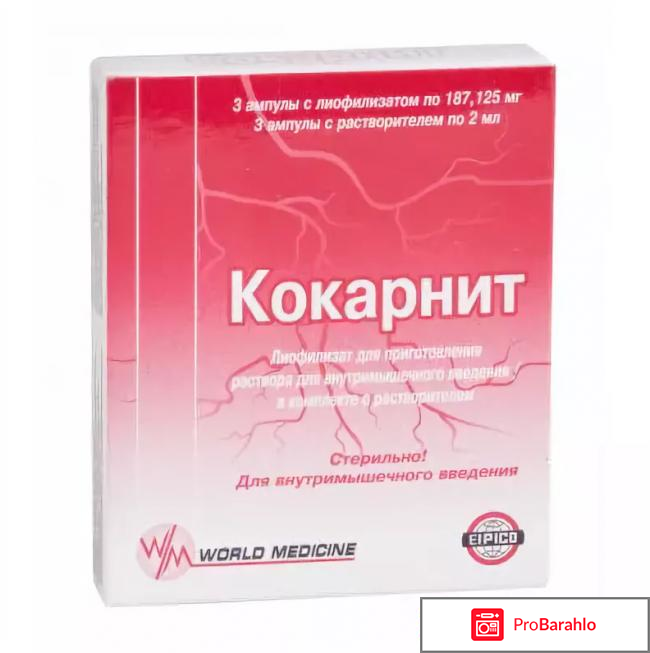 Кокарнит инструкция по применению цена отзывы аналоги 