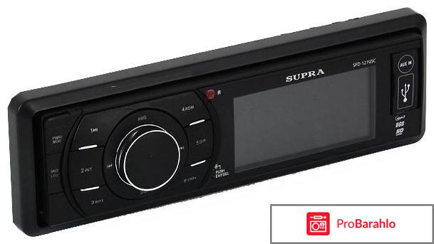 Supra SFD-85U, Black автомагнитола MP3 обман