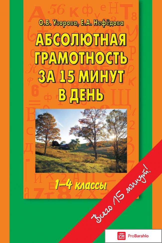 Книга  Абсолютная грамотность за 15 минут в день. 1-4 классы 