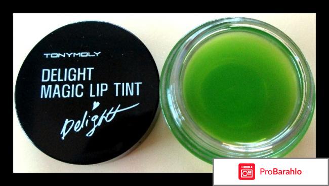 Тинт для губ Delight Magic Lip Tint Tony Moly реальные отзывы