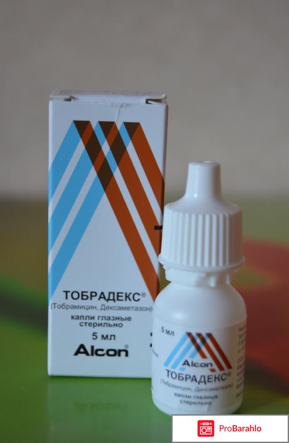 Тобрадекс отзывы отрицательные отзывы
