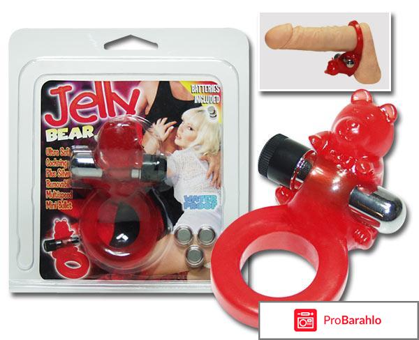 Интим 5602430000 виброкольцо jelly bear 