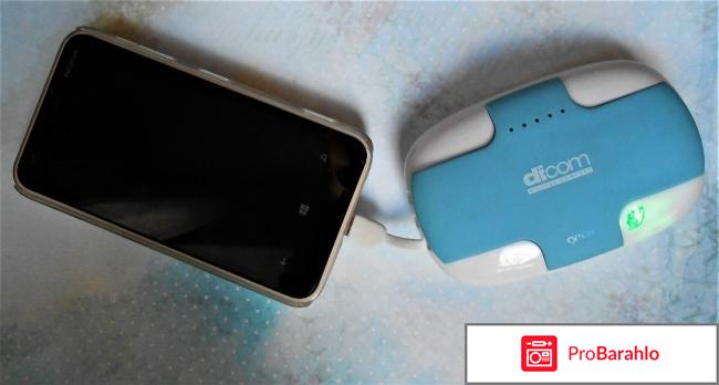 Внешний аккумулятор Dicom PB-4000 отрицательные отзывы