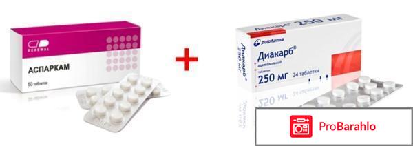Диакарб отзывы отрицательные отзывы