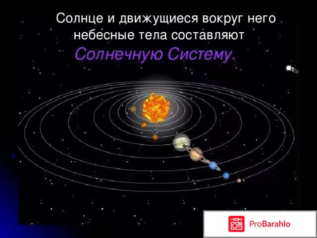 Характеристика небесных тел Солнечной системы отрицательные отзывы