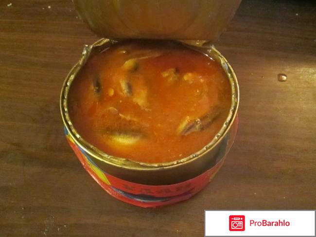 Килька балтийская в томатном соусе 