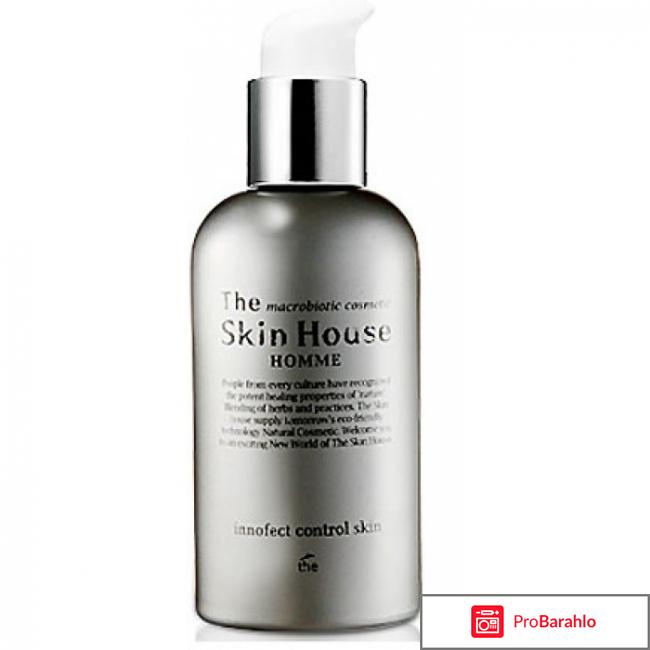 Увлажнение Матирующий тонер Homme Innofect Control Skin The Skin House 