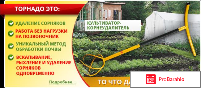Извлекатель сорняков торнадо отзывы отрицательные отрицательные отзывы