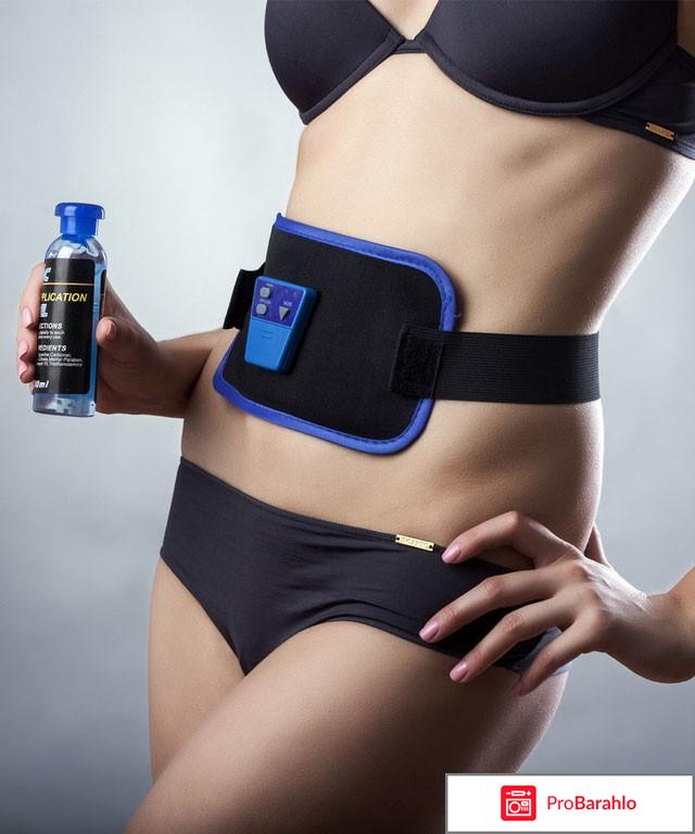 Пояс миостимулятор для похудения живота 