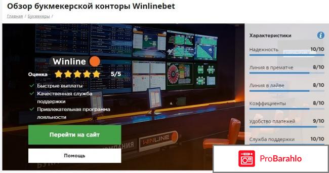 Winline обман