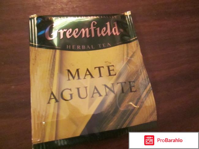 Чай Greenfield Mate Aguante отзывы владельцев