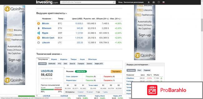 Investing pro отзывы фото