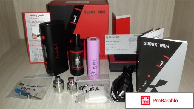 Kanger Subox Mini отзывы владельцев