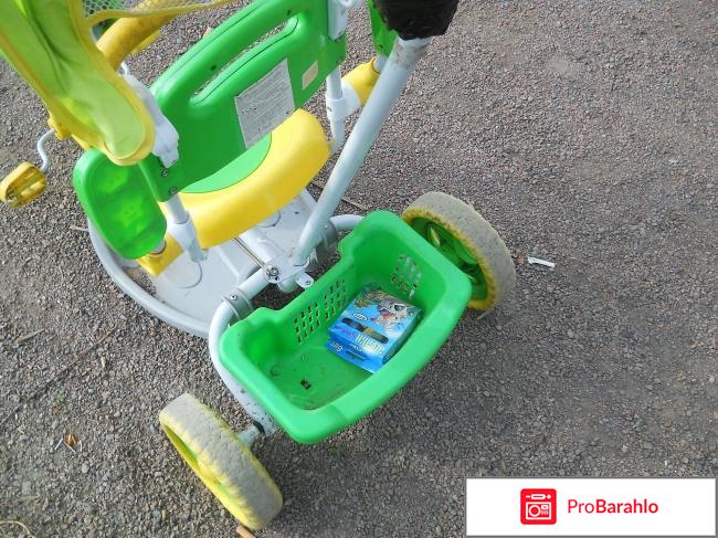 Детский трехколесный велосипед с ручкой Elit A14-2 отзывы владельцев