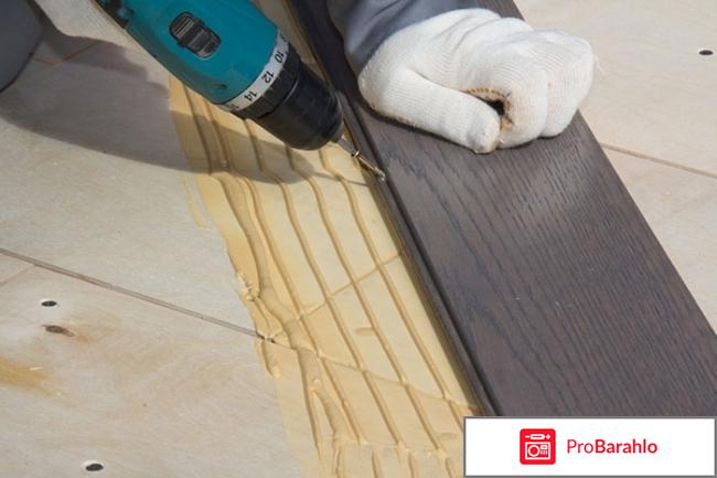 Как уложить доску на старый пол 