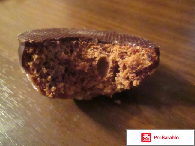 Глазированные пряники с шоколадом 