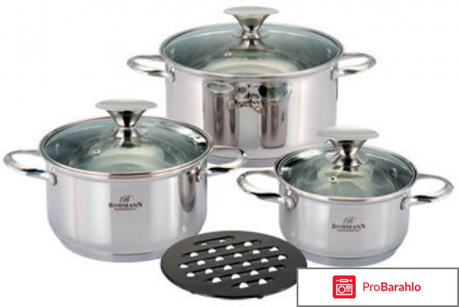Набор кухонной посуды Bohmann BH-1057 отрицательные отзывы