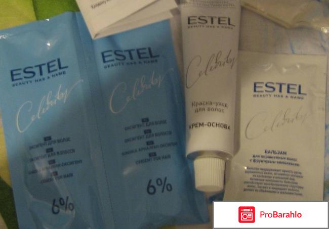 Краска для волос эстель celebrity обман
