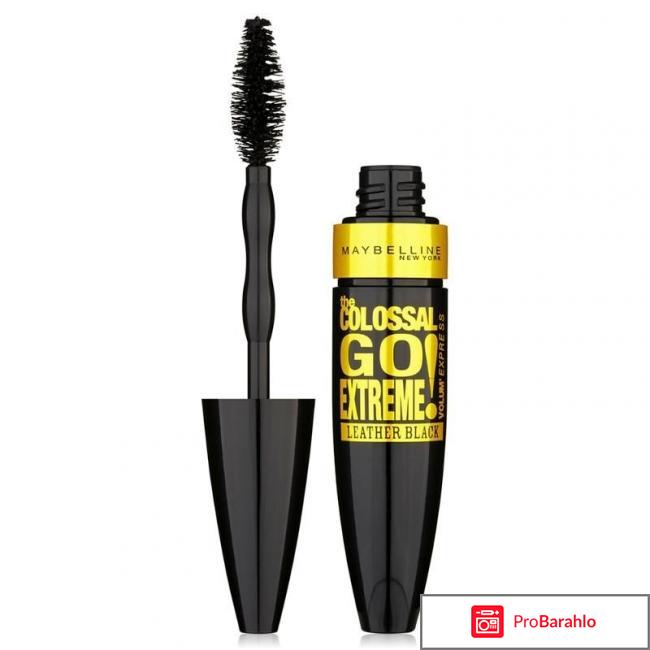 Тушь Maybelline The Colossal Go Extreme Leather Black 