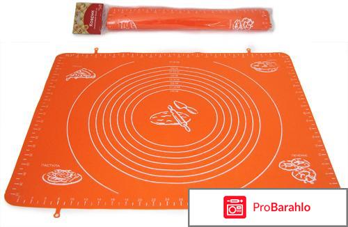 Коврик силиконовый для раскатки теста 