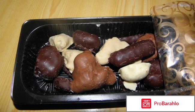 Конфеты Любимов Фрукты в шоколаде ассорти обман