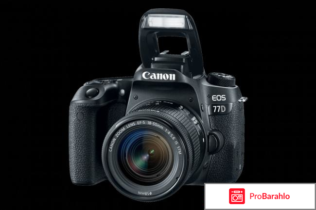 Canon EOS 77D цифровая зеркальная фотокамера отрицательные отзывы