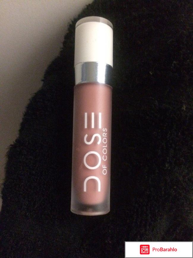 Жидка матовая помада Dose of colors обман