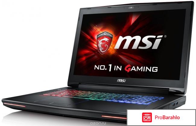 MSI GT72 6QD-845XRU Dominator G, Black обман