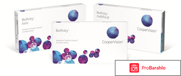 Biofinity линзы 