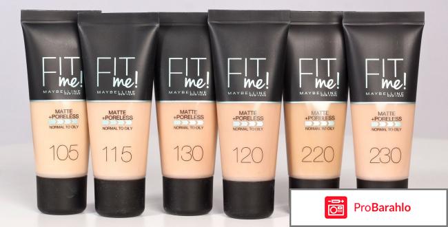 Тональный крем Fit Me от Maybelline 
